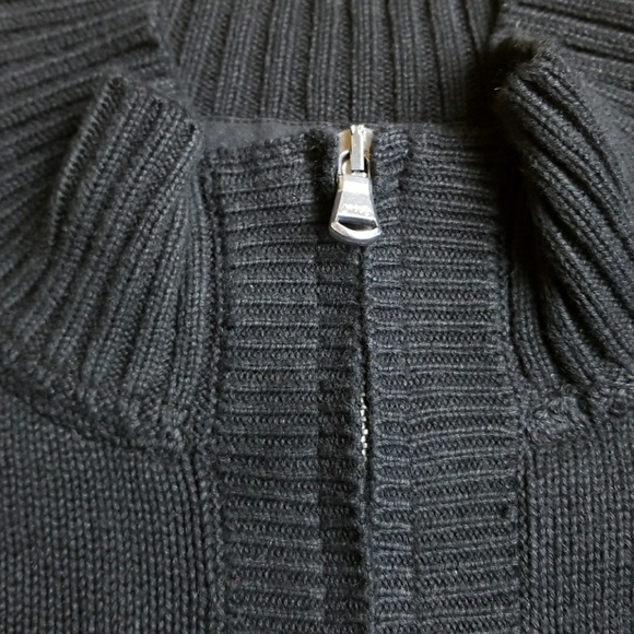 Cutter & Buck - Black Zip up Sweater - Picture 4 of 8